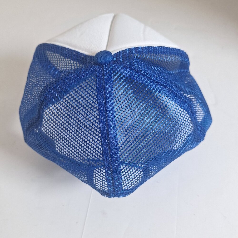 Duke Basketball Blue & White Trucker Hat With Mesh Back - Picture 4 of 4